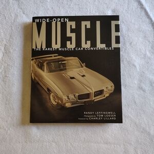Wide-Open Muscle Book the rarest muscle car convertibles